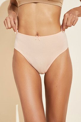 Pima Stretch Cotton Highwaist Brief