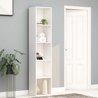 Book Cabinet White 15.7