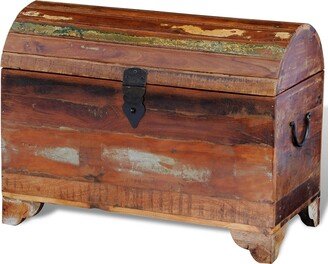 Reclaimed Storage Chest Solid Wood - brown