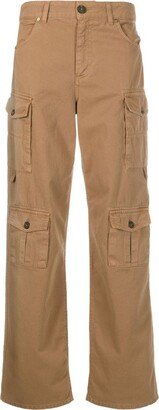 Straight-leg cargo trousers-AU