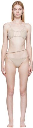 SSENSE Exclusive Beige Bikini