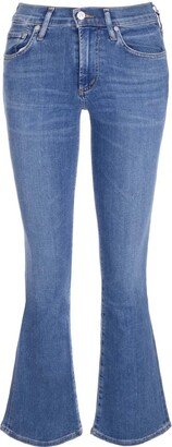 Low-Rise Flared Jeans-AG