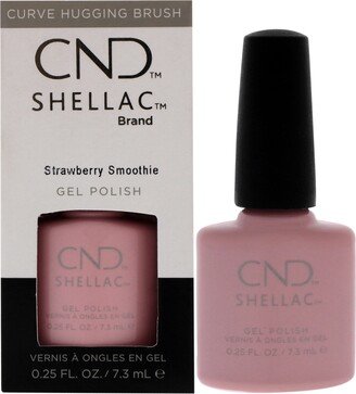 Shellac Nail Color - Strawberry Smoothie by for Women - 0.25 oz Nail Polish