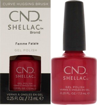 Shellac Nail Color - Femme Fatale by for Women - 0.25 oz Nail Polish