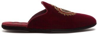 Sacred Heart backless slippers