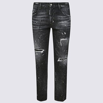 Blackcotton Skater Jeans