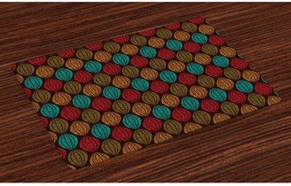 Earth Tones Place Mats, Set of 4