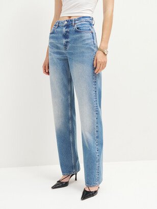 Preston Baggy High Rise Straight Jeans