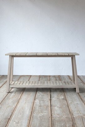 Vista Slatted Teak Console Table