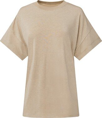 Oversized Heathered Sleep Tee