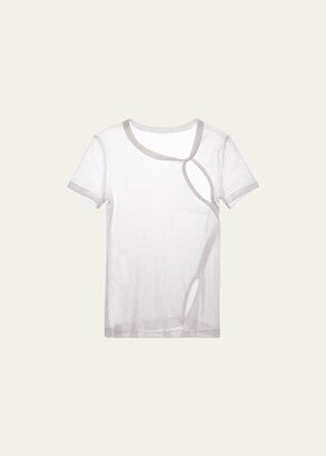 Short Sleeve Cut-Out Tee