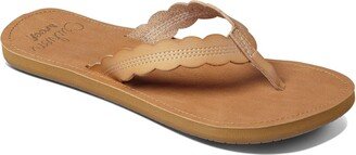 Women's Cushion Scallop Flip-Flop