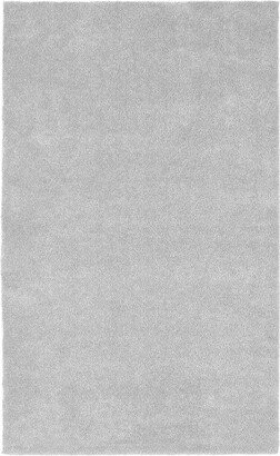 Washable Bathroom Carpet Platinum Gray