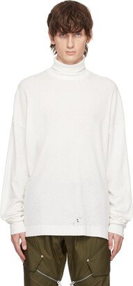 White Roll Turtleneck