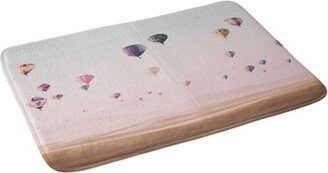 Sisi and Seb Around The World Memory Foam Bath Mat Pink