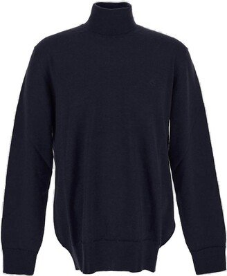 Pegaso Embroidered Turtleneck Jumper