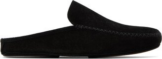 Black Crawford Slippers