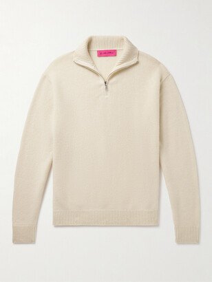 Cashmere Half-Zip Sweater-AH