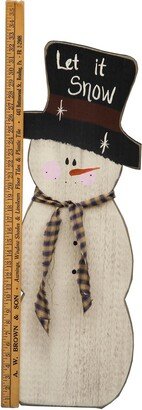 Kunkle Holdings LLC Winter Farmhouse Snowman Snow Measuring Stick