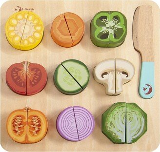 Classic World Cutting Vegetables Wooden Puzzle