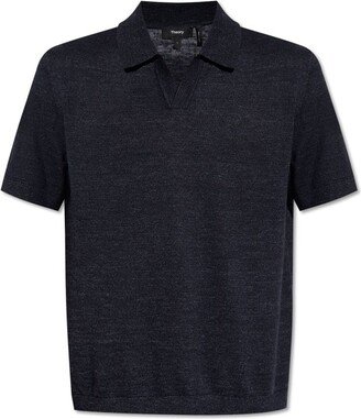 Short-Sleeved Polo Shirt-AE