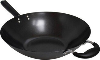 14 Coated Wok with Bakelite Handle