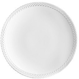 Corde White Charger Plate