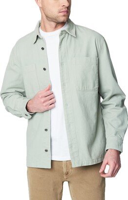 Mens Sage Shacket