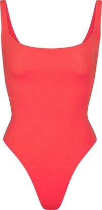 Fits Everybody Square Neck Bodysuit | Poppy