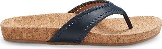 Thelma Comfort Leather Flip Flops