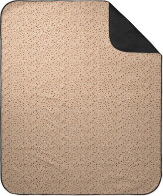 Picnic Blankets: Terrazzo - Brown Picnic Blanket, Brown