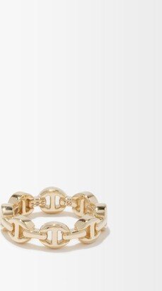 Dame Tri-link 18kt Gold Ring