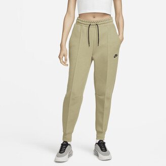 Women's Sportswear Tech Fleece Mid-Rise Jogger Pants in Brown