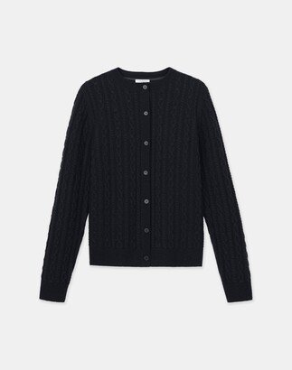 Cashmere Cable Cardigan