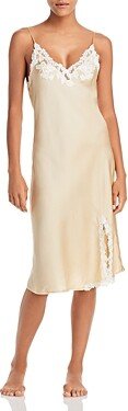 Maison Silk Embellished Nightgown