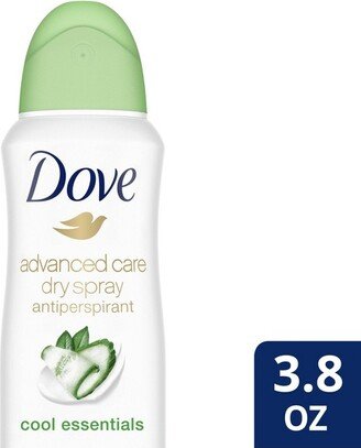 Dove Beauty Cool Essentials 48-Hour Antiperspirant & Deodorant Dry Spray - 3.8oz
