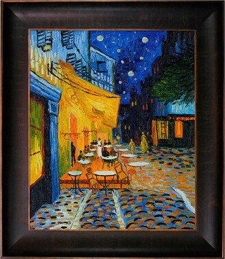 Museum Masters Cafe Terrace At Night By Vincent Van Gogh-AA