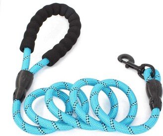 Doggy Tales Braided Rope Leash Blue