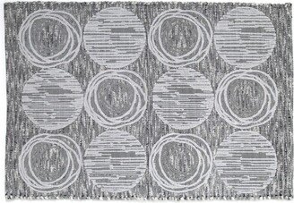 Galaxy Rug - Silver Gray