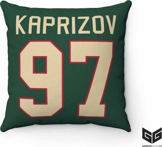 Kaprizov #97 Throw Pillow | Cover + Pillow - 16 X Double Sided Print