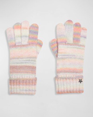 Space-Dyed Wool Gloves-AA