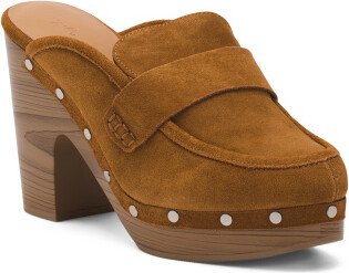 Suede Clogs for Women