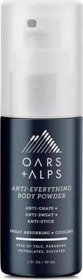 Oars + Alps Anti-Everything Body Powder, 1oz