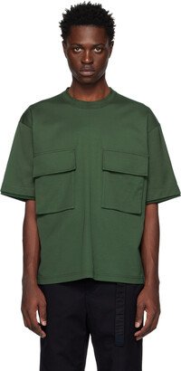 Green Crewneck T-Shirt-AA