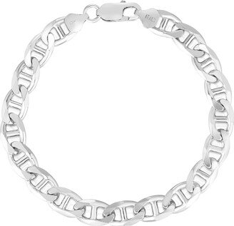 Italian Silver Mariner Chain Bracelet