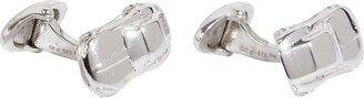 Cufflinks And Tie Clips Silver-AE