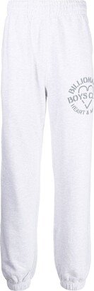 Logo-Print Cotton Track Pants-AA