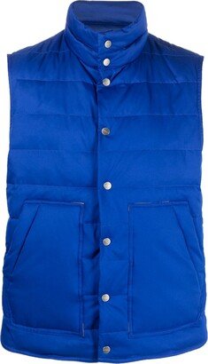 Button-Up Padded Gilet