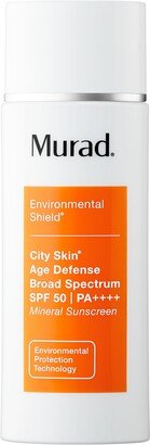 City Skin Age Defense Face Sunscreen Broad Spectrum SPF 50 PA++++