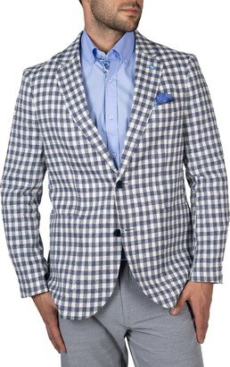 Textured Check Sport Coat